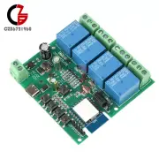 4 Channel Relay Switch Module Tuya Smart WIFI Remote Control Relay 2.4GHz 433MHz