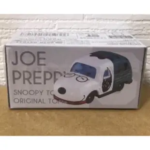 絕版 多美 TOMICA SHOP 限定 SNOOPY 史努比 JOE PREPPY 合金 小車 博物館 museum