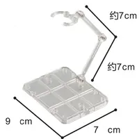 在飛比找蝦皮商城優惠-弘萬吉模型 通用型可動支架 魂支架 夾腰支架 適用於人形 透