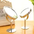 1:2 Magnifying Nordic Makeup Mirror Oval Desktop Stand Mirror Makeup Tools
