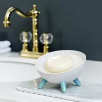 在飛比找蝦皮購物優惠-創意卡通肥皂盒衛生間浴缸瀝水香皂架可愛便攜式個性大號浴室皂托