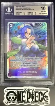BGS 10 One Piece EB01-034 SR Ms. Wednesday - English-Memorial Collection-Graded