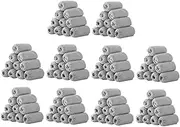FELTECHELECTR 100Pcs Indoor Disposable Shoe Covers Non Skid Boot Covers Elastic Opening for Comfort Grey Color for Protecting Floors from Dirt and Grime