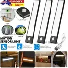 USB Under Cabinet Light PIR Motion Sensor Wardrobe Light Cupboard LED Night Lamp