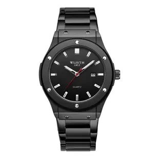現貨 新款品牌手錶運動夜光石英錶日曆防水手錶男士鋼帶手錶
