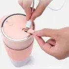 Portable Blender USB Rechargeable Electric Blender Juicer Shaker Fitness PINK
