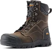 [ARIAT] Men's Treadfast 8" Waterproof Steel Toe Work Boot