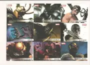 Marvel 2012 Greatest Heroes Villains Set (18 Cards) W/Thanos-Ultron-Doc Ock&Doom