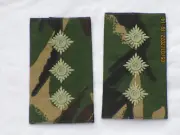 Captain, Shoulder Marks, DPM Rank Slides, British Army, 1 Pair