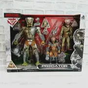 Predator 3 Pack Action Figure Super Set 12" & 7" Figures with Accessories Lanard