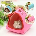 Blue/Pink Hamster Cage Swing Cotton Small Pet Nest Hamster