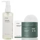 Anua Heartleaf 77 Clear Pad 160ml + Heartleaf Pore Control Cleansing Oil 200ml