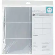 We R Memory Keepers We R Ring Photo Sleeves 12"X12" 10/Pkg-(6) 4"X6" P (3Pk)