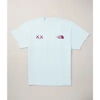 在飛比找蝦皮購物優惠-TNF XX KAWS TEE 全新/水藍/亞版s號 the