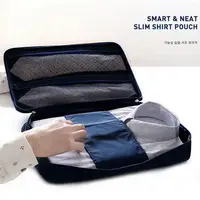在飛比找PChome24h購物優惠-創意男用多功能襯衫領帶專用旅行收納整理包