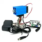 Focusable 462nm 1.4W Blue Laser Dot Module w/Nicha NDB7675 Diode Adapter Locator