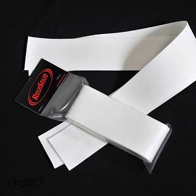 Vintage Style 2 Pack Bass Drum Dampening Felt Strip by RockSolid