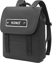 [Kono] Casual Daypacks Laptop Backpack Women Men Waterproof Daypack with Laptop Compartment 14 Inch Anti-Theft Bag for Outings, University, School, Elegant Daypack for Travel