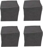 GREENADSCAPE 4Pcs Sound Insulation Blocks Durable Acoustic Absorption Material for Home Office Noise Reduction Easy to Install