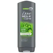 Dove Men + Care Refreshing Extra Fresh Body + Face Wash - 18 oz