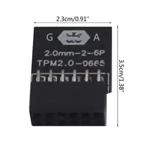 Ez TPM 2 0 加密安全模塊 12Pin TPM 模塊技嘉遠程卡