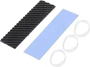 KICHOUSE Performance 2mm Copper Heat Sink Graphene Coating M.2 2280 Cooler for Computers