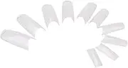 Healeved Removable Art False Nails 500 Pieces Natural Artificial Nail Tips for Nail Salons Diy
