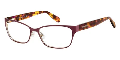 Juicy Couture JU 253/G Eyeglasses Women Mauve 53mm New 100% Authentic