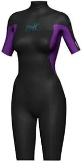 Womens Superstretch Springsuit (Purple/Black) - Ladies 12