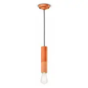 Pi Pendant D5.5, Peach Orange