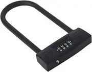 Housoutil Password Lock Code Lock Gate Lock Bike u Lock U-Shaped Lock Padlock Coded Lock Mechanical U-Lock Combination Lock Motorcycle Locks