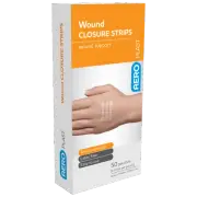 AEROPLAST Wound Closure Strips 6 x 75mm 3 strips/card Box/50
