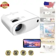 Portable Mini Projector 1080P Full HD with WiFi & Bluetooth for Cinema Anywhere