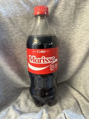 Share a Coke with Marissa 2025 Personalized Gift Coca Cola Bottle 20oz