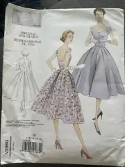 Vogue Vintage Pattern V2960 Brand New Size 12-18