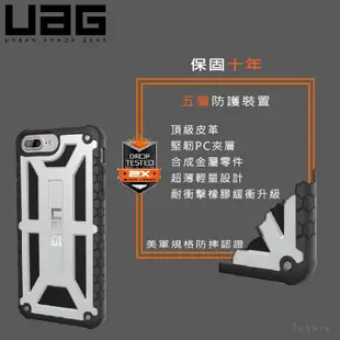 🦄原廠貨UAG 頂級版耐衝擊 iPhone X 8 7 6S Plus美國軍規耐衝擊認証 保護殼 手機殼