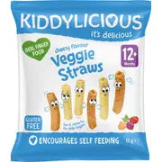 Kiddylicious Cheesy Straws 12g