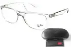 Ray Ban RX7027I 6749 Trans Grey Frame Reading Glasses/Bifocal/Progressive Lenses
