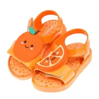 在飛比找momo購物網優惠-【布布童鞋】Melissa繽紛水果橘子橘色兒童涼鞋香香鞋(U