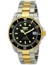 Invicta Automatic Professional Stainless Steel 200M Black Dial 8927OB Mens Watch