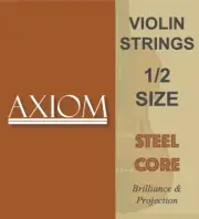 Axiom Violin String Set 1/2 Size - Quality Half Size Violin Strings