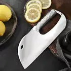 Cleaver Knife Kitchen Vegetable Fruit Meat Slicer Cutter Stainless Steel Cooking
