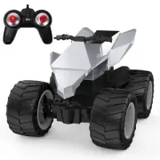 Remote Control Car for Kids, 1:14 RC Cybertruck Motorcycle,All-Terrain Rc Tru...