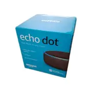 Amazon Echo Dot 3rd Generation Smart Speaker Black Charcoal Sealed NIB