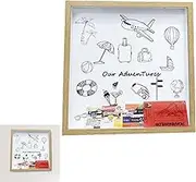Travel Box For Memories | Keepsake Box With Slot On Top | Commemorative Box For Traveler, Awards, Movie Theater Tickets