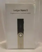 Ledger Nano S - Cryptocurrency Hardware Wallet New SEALED, BTC, ETH