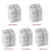New Industrial Reflector Reflective Target 100pc 20/30/40/50/60mm Acrylic