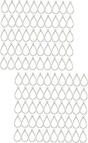 COHEALI 2sets Jewelry Making Charms DIY Earrings Pendant Creative DIY Pendant Set Hollow Charms Variety Designs 50pcs*2
