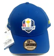 NWT 2023 Ryder Cup Marco Simone ROME New Era TEAM EUROPE Hat Cap Golf SnapBack