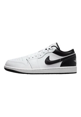 Nike Air Jordan 1 Low Men's Shoes (553558-132,White/Black-White) Size 10